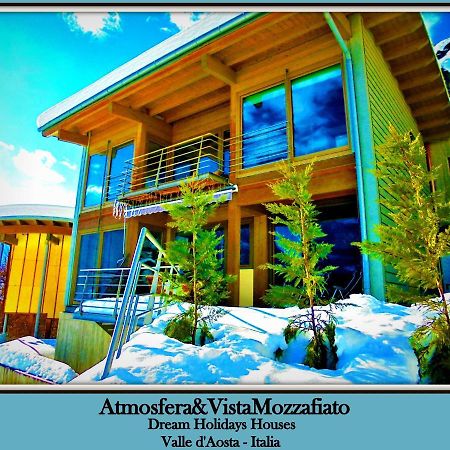 Atmosfera E Vista Mozzafiato Chalets Aosta Dış mekan fotoğraf