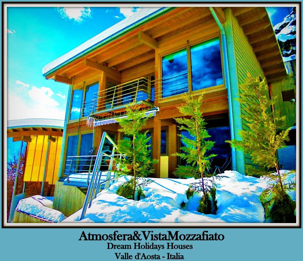 Atmosfera E Vista Mozzafiato Chalets Aosta Dış mekan fotoğraf
