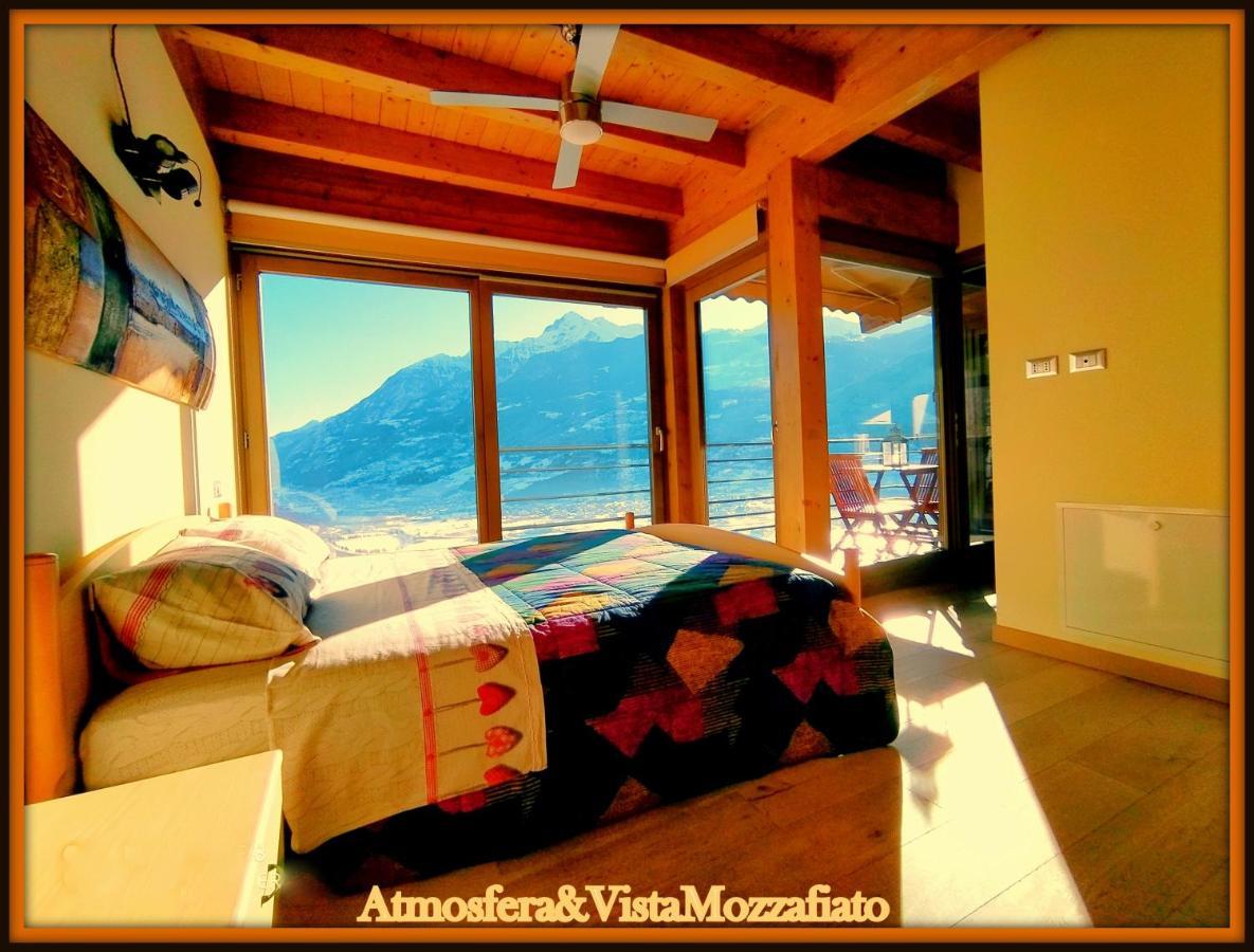 Atmosfera E Vista Mozzafiato Chalets Aosta Dış mekan fotoğraf