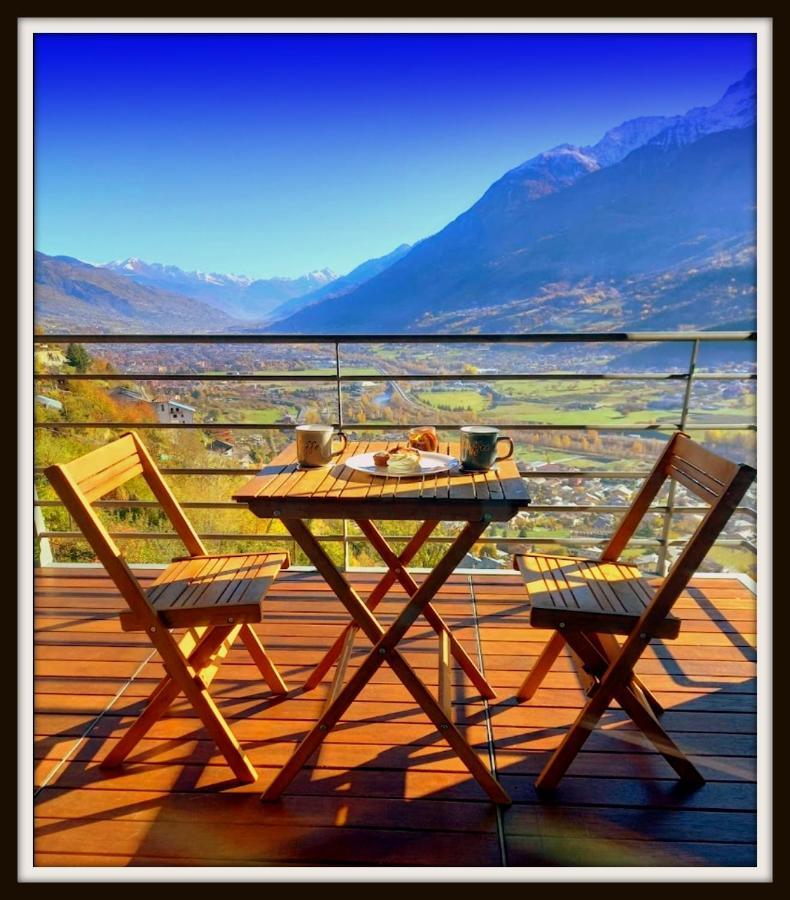 Atmosfera E Vista Mozzafiato Chalets Aosta Dış mekan fotoğraf