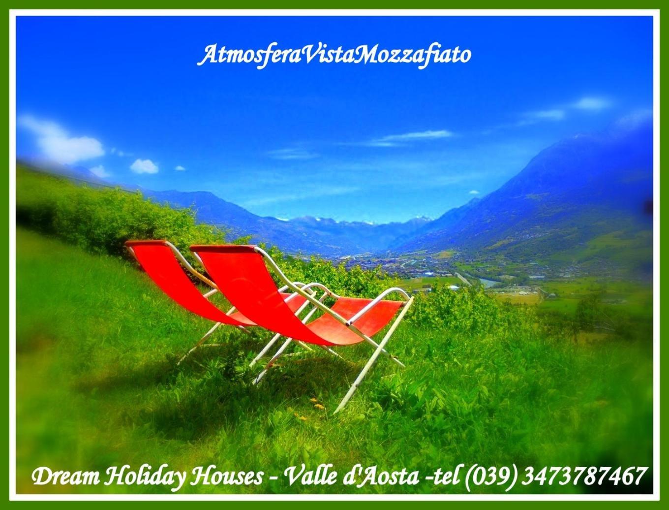 Atmosfera E Vista Mozzafiato Chalets Aosta Dış mekan fotoğraf