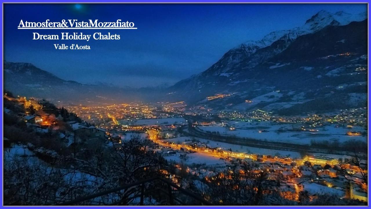 Atmosfera E Vista Mozzafiato Chalets Aosta Dış mekan fotoğraf