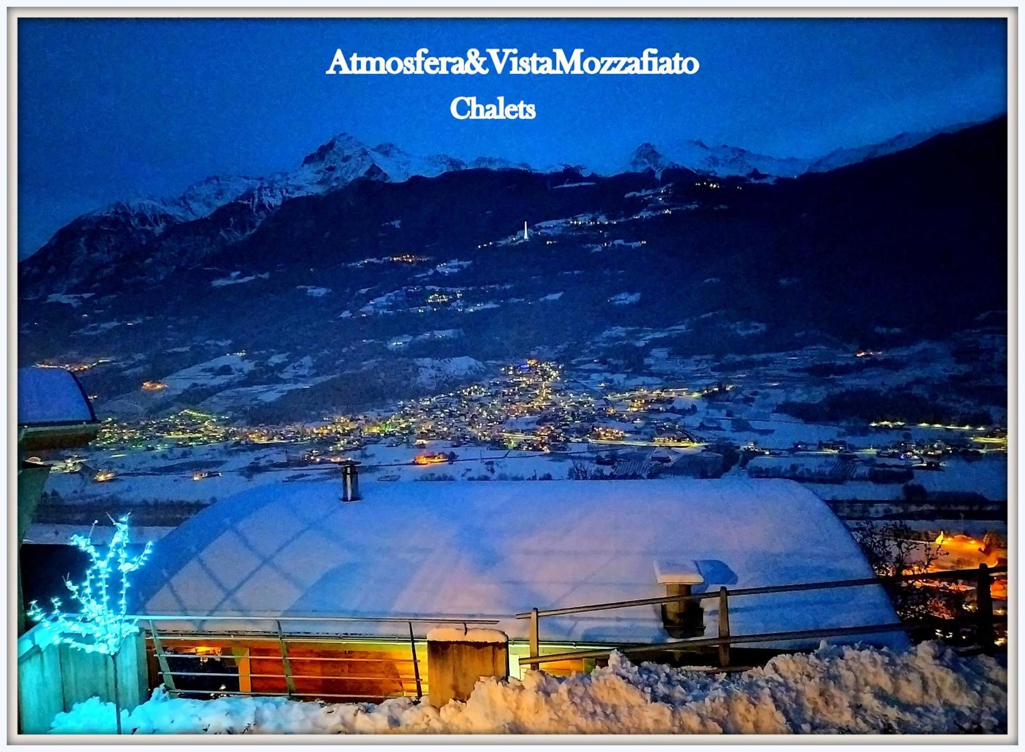 Atmosfera E Vista Mozzafiato Chalets Aosta Dış mekan fotoğraf